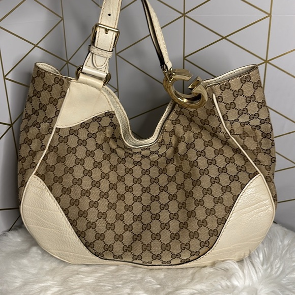 💯Authentic Gucci Tote Hobo Handbag🍀 - Picture 12 of 14